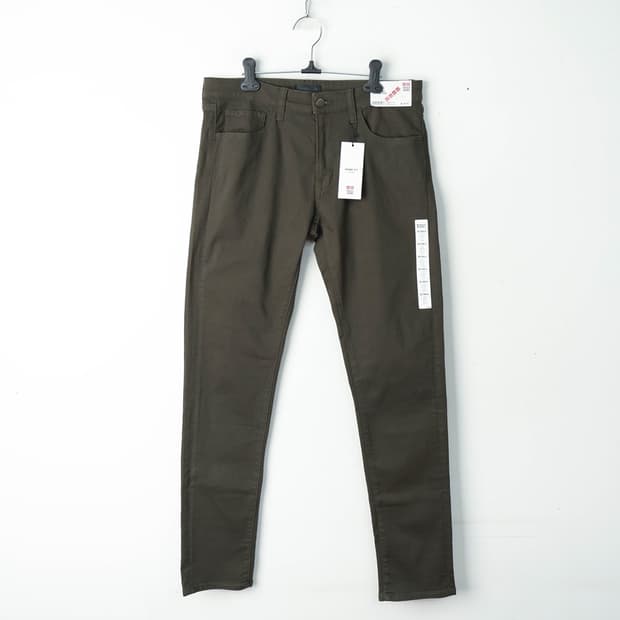 33/새상품 유니클로 스키니핏 코튼 팬츠