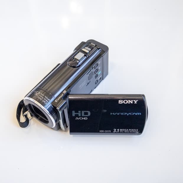 Sony HDR-CX170 / 빈티지 디지털 캠코더