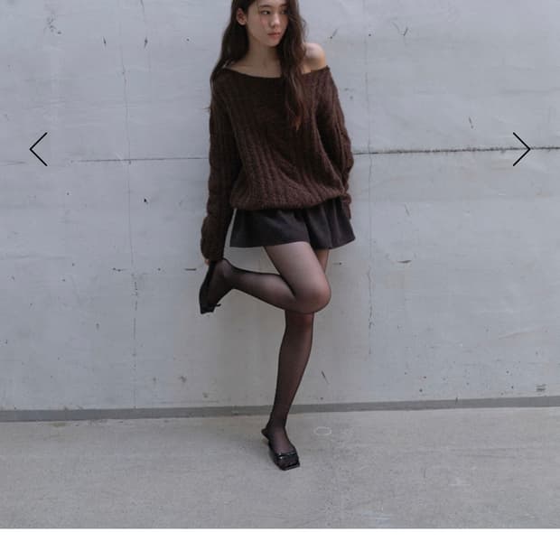 릴리코츠 Lizy Cable Knit 케이블 니트