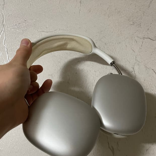 애플 에어팟 맥스 라이트닝 실버 