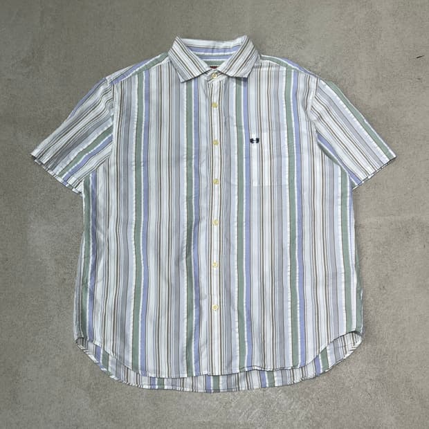 맥그리거 스트라이프 반팔셔츠 s10566