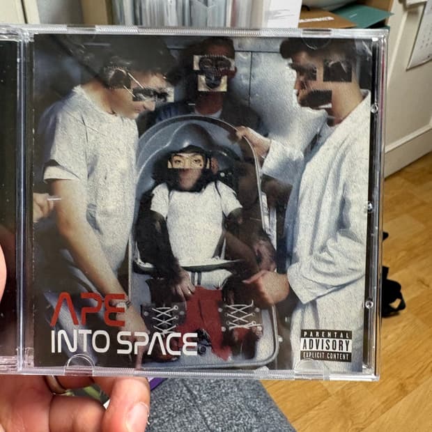 키스에이프 ape intro space 씨디