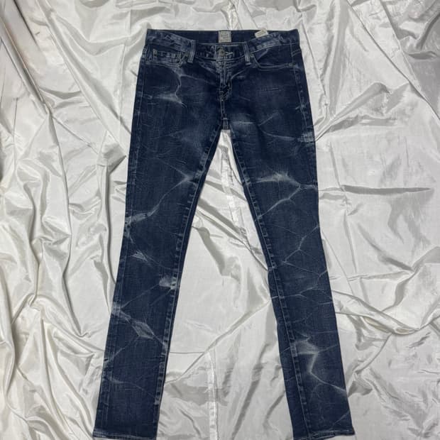 Moussy 00s Mode Skinny Fit Washing Jeans