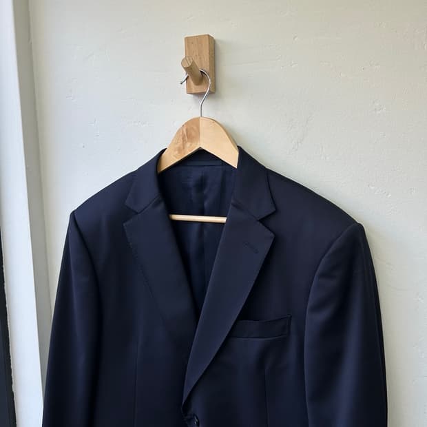 16016 - 제냐 투피스 수트 셋업 (54R) (라나 울 100%)