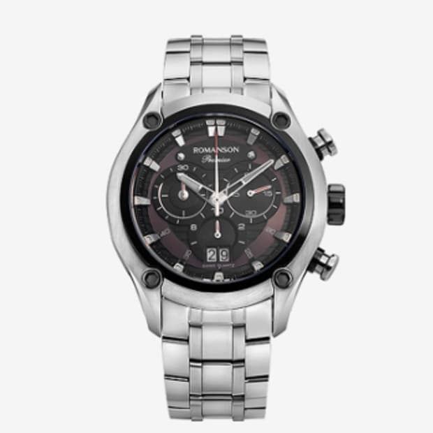 [로만손]남성용 프리미어 블랙콤비 메탈손목시계 
판매