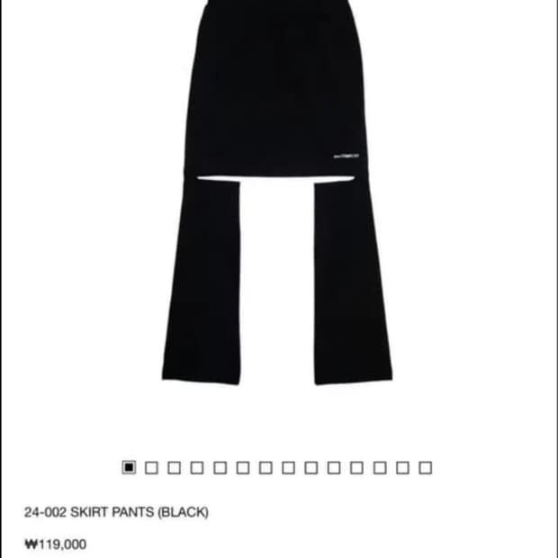 Jichoi 지초이 컴포트 24-002 스커트 팬츠