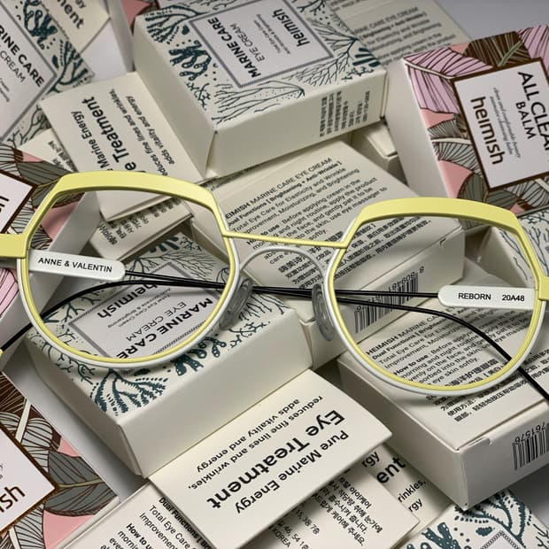 안네발렌틴 프랑스제 퓨어 티타늄 디자이너 감독 디렉터 안경 0135