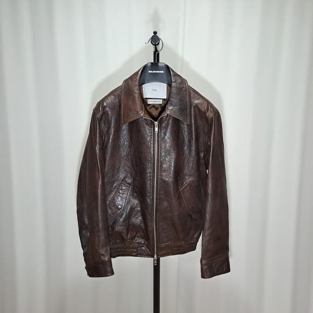 (택포) 던스트 램스킨 가죽자켓 M B743