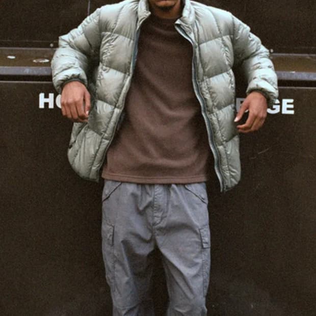 L) 디스이즈네버댓 퍼텍스 라이트 다운 세이지 그린