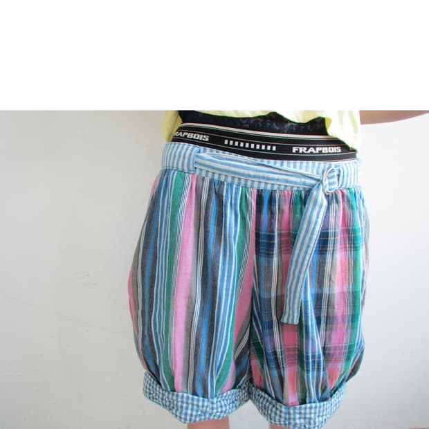 Frapbois layered balloon shorts