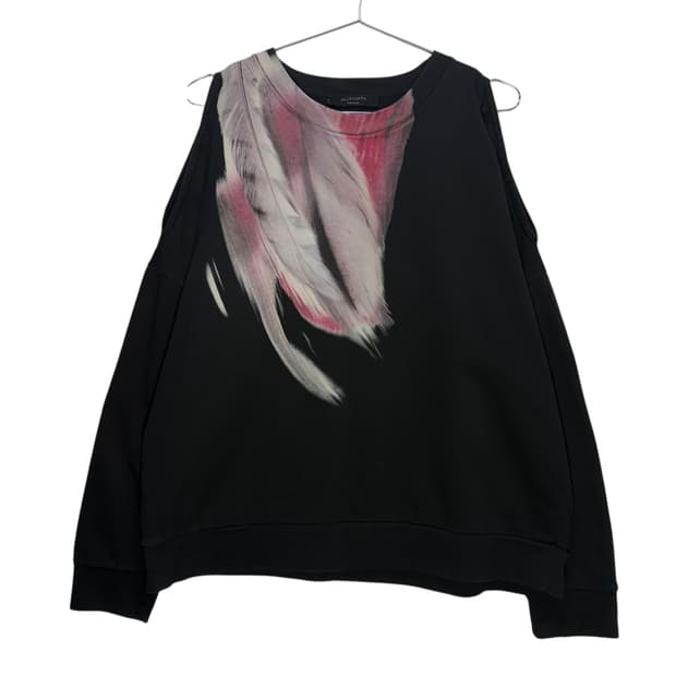 올세인츠 컷아웃 맨투맨