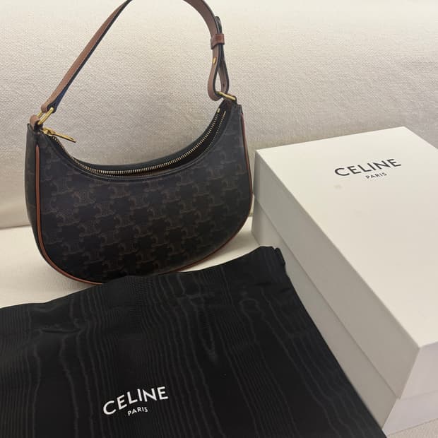 셀린느 트리옹프 캔버스 아바백