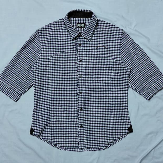 [M] PPFM 아카이브 해체주의 데미지 체크 셔츠