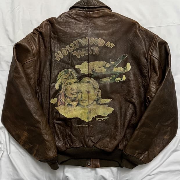 아비렉스 A-2 가죽자켓