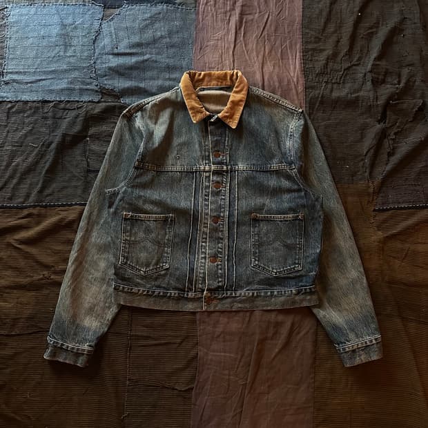 80s USA VTG POLO 2nd Denim Jacket RRL