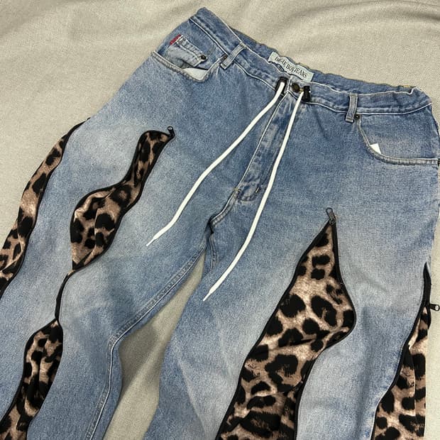 Swinging Custom Leopard Wave Pants