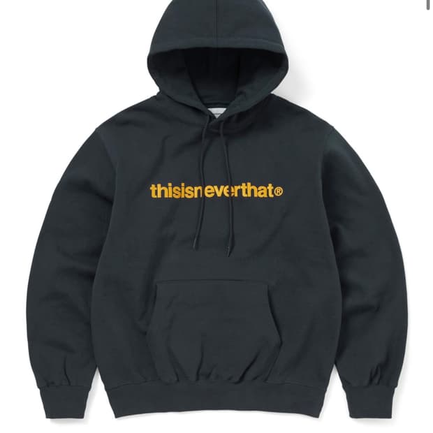 디스이즈네버댓 T-Logo Hoodie 네이비 M