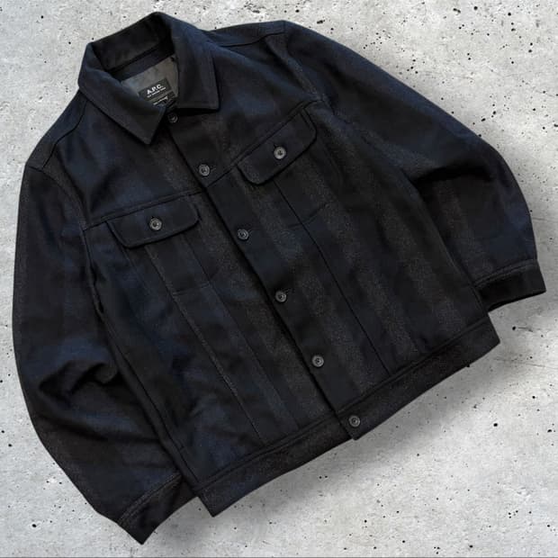 [S] 17fw 아페쎄 A.P.C. 울 트러커 자켓 E421