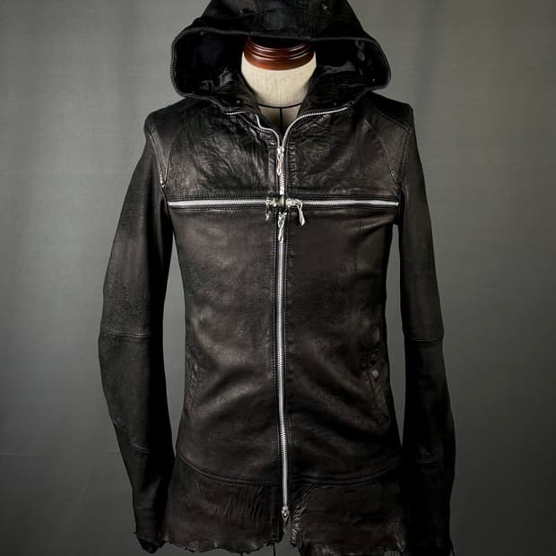 14th addiction Cross Hoodie Black