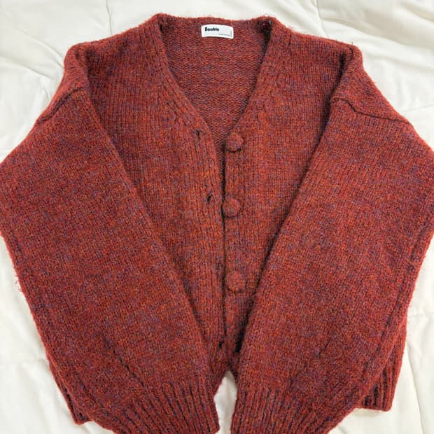 제니베리 니트 가디건