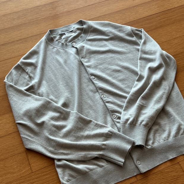 브라운야드 코튼 캐시미어 라운드 가디건 5