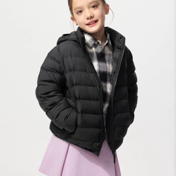 유니클로 경량패딩 160 (경량패딩 싸게 가져가센)