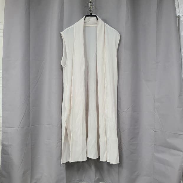 크리스티나엔코 민소매 롱 조끼