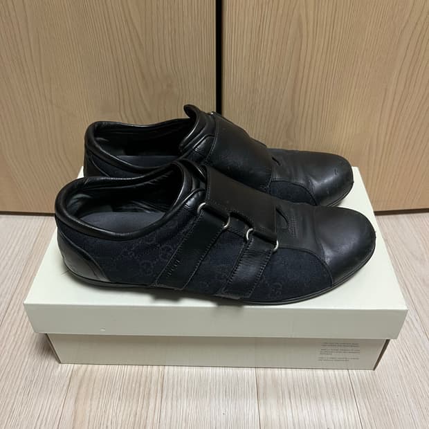 구찌 GG 슈프림 벨크로 슈즈