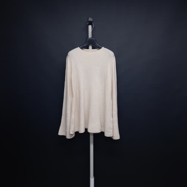 시스템 춘추동 모 홀가먼트직조 니트블라우스 F 33-66