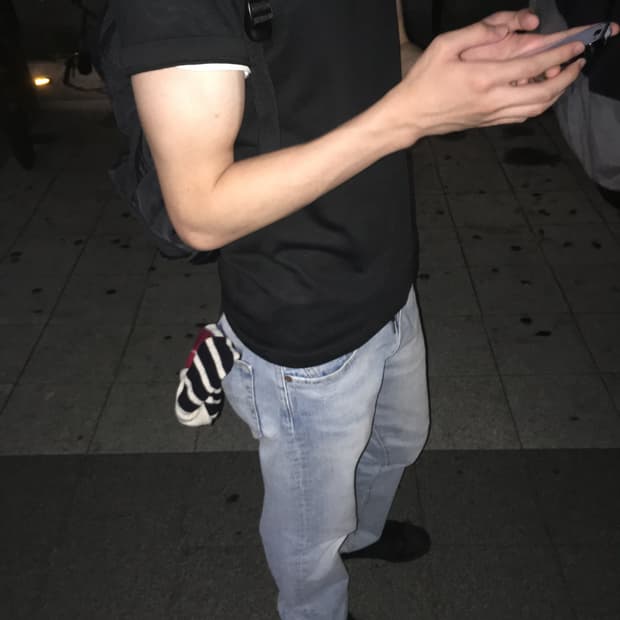 빈티지 501 연청 데님
