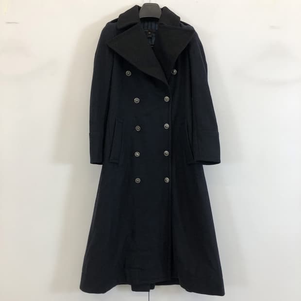 마크제이콥스 더블 브레스티드 밀리터리 울코트 XS 