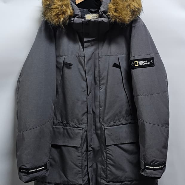 내셔널지오그래픽 벨루가 덕다운패딩 2XL