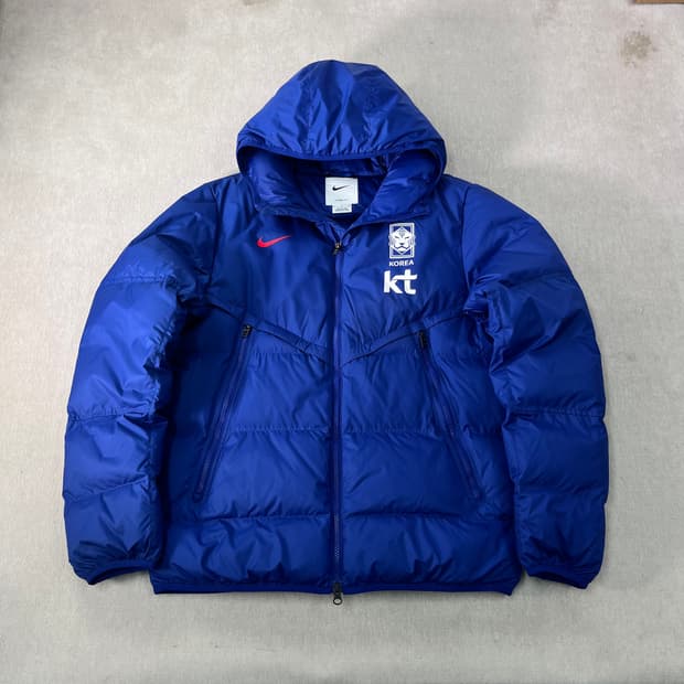 100 나이키 대한민국 국대 푸퍼 패딩