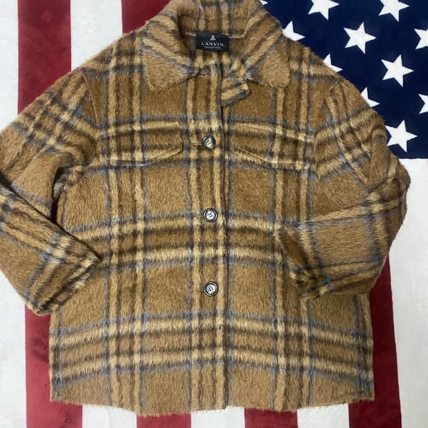 랑방 컬렉션 알파카 자켓