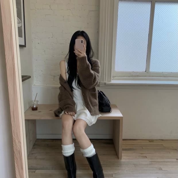 더위시리즈 오데뜨 러플 드레스