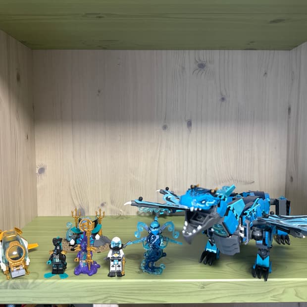 레고 닌자고 니야 물의 드래곤+바다신전 세트