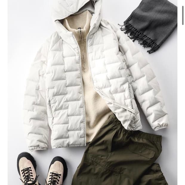 유니클로 퍼프테크 파카