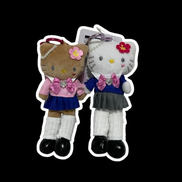 롱다리 교복 키티