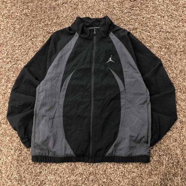 조던 배색 나일론 바람막이 자켓