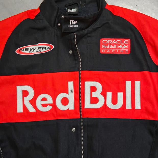 뉴에라 레드불 레이싱 모터 스포츠 자켓