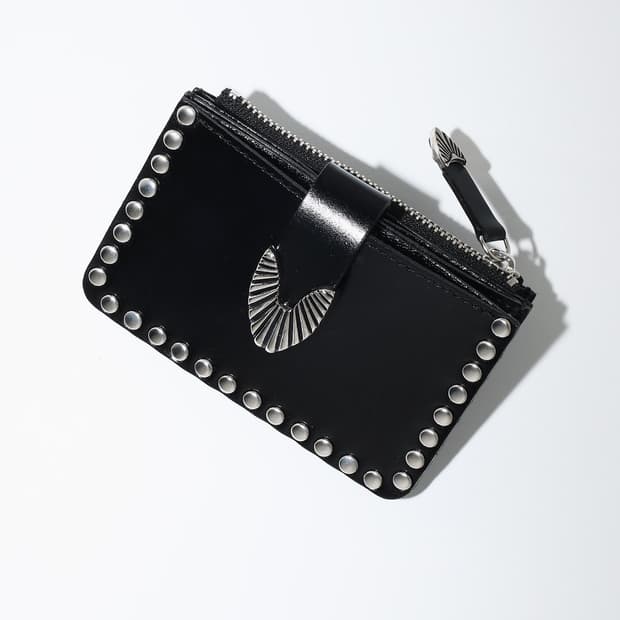 토가 TOGA 스터드 카드지갑/블랙