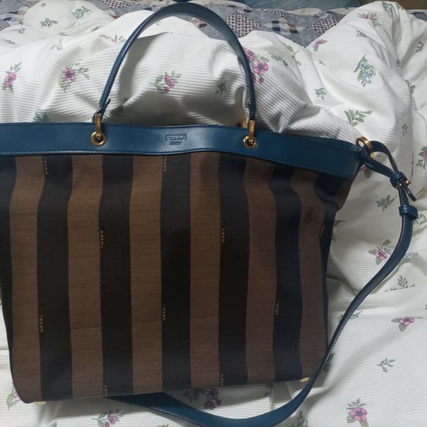 정품 펜디 토트 숄더 백