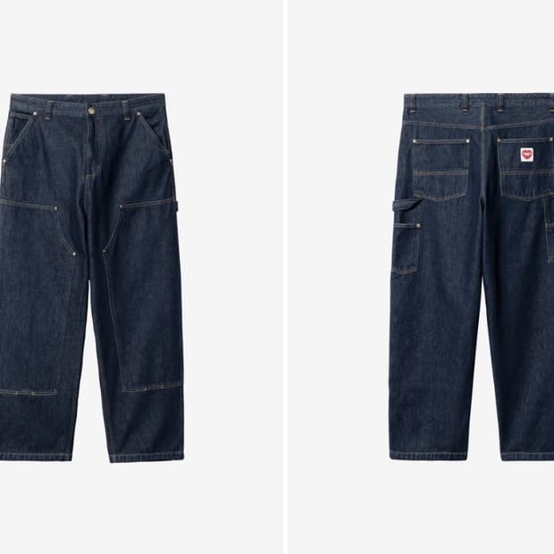 칼하트 wip NASH DOUBLE KNEE PANT SMITH