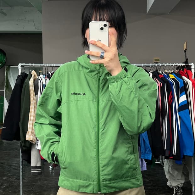 컬럼비아 바람막이 자켓 