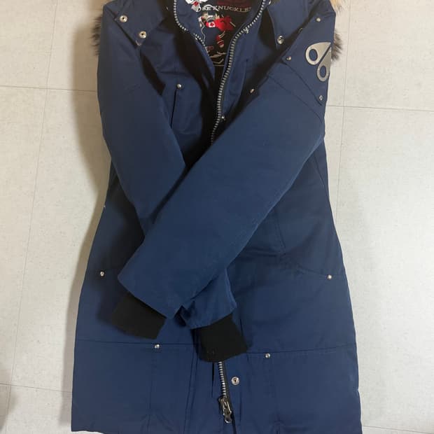 무스너클 봄버 패딩 파카 s 여자패딩