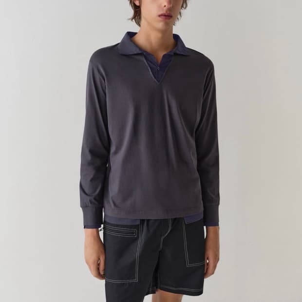 기마구아스 LUIS LS POLO 셔츠 차콜