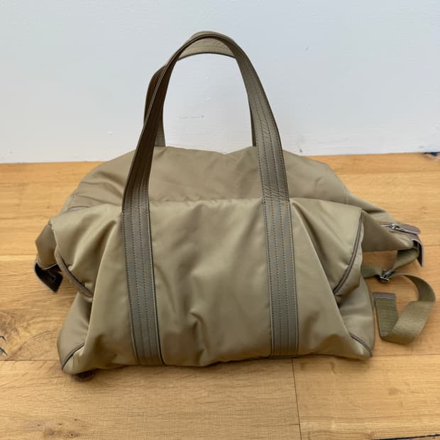 더로우 나일론 토트/숄더 백