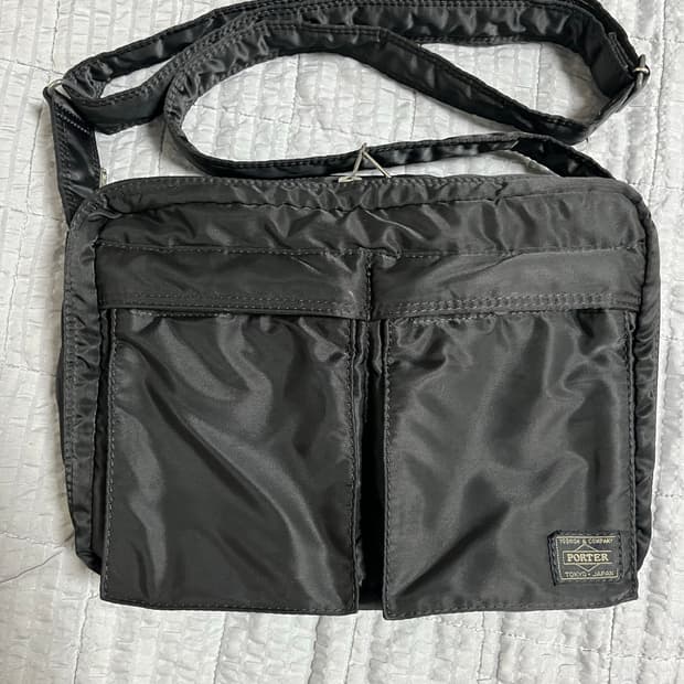 Porter 요시다 포터 탱커 숄더백 블랙 L