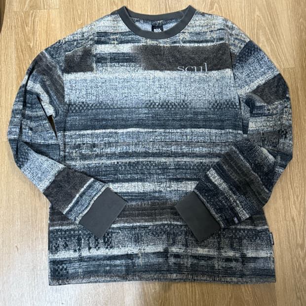 스컬프터 니트 맨투맨 M