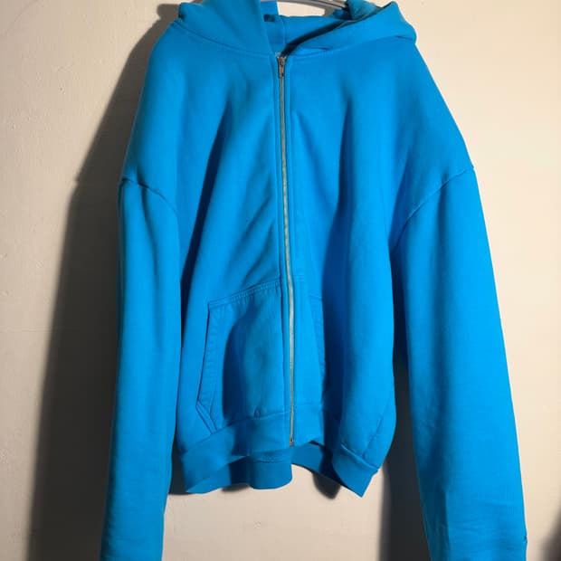 skylrk 후드 집업 블루 xxl